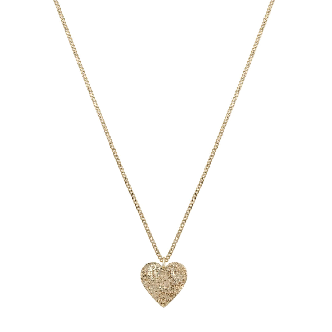 Spirit Gold Heart Pendant Necklace