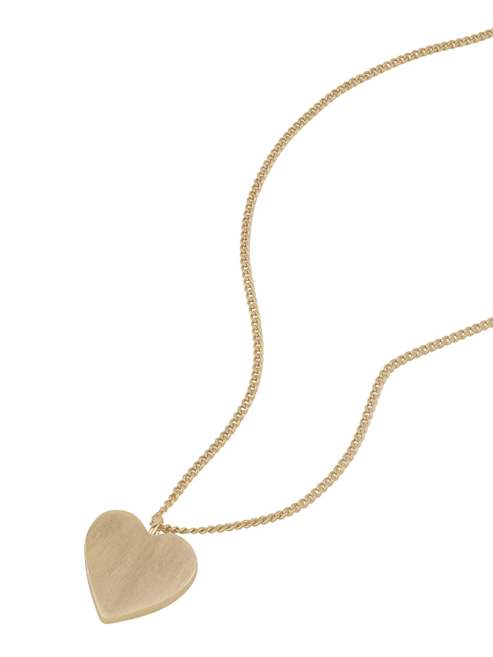 Spirit Gold Heart Pendant Necklace