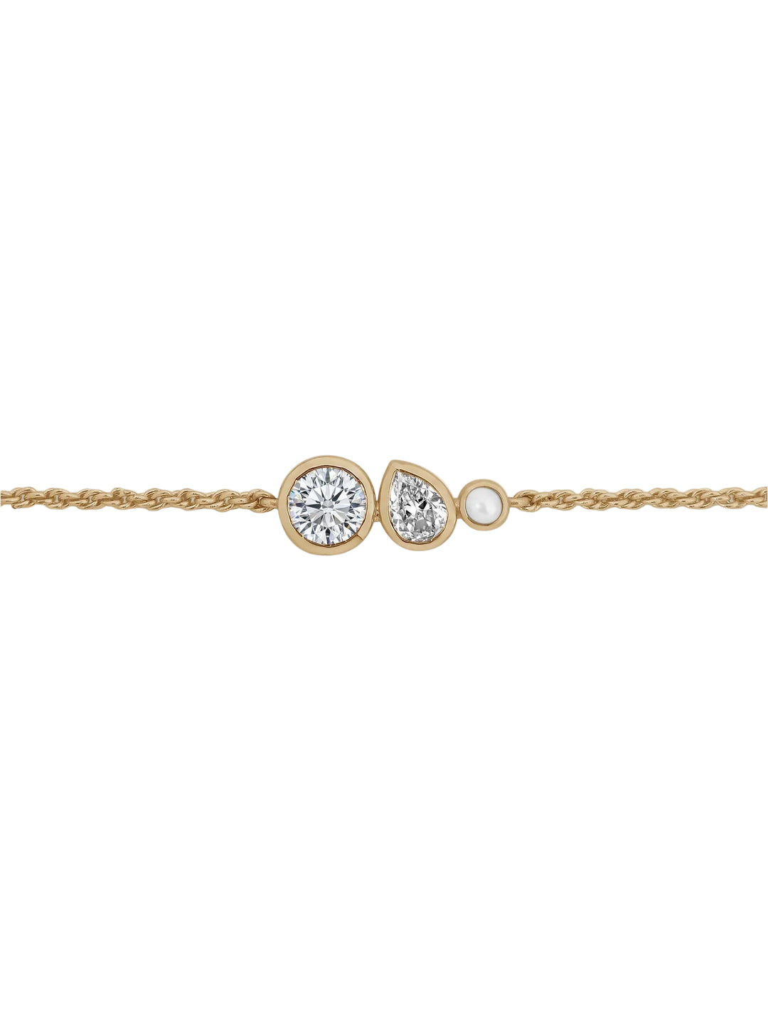 Pure Freshwater Pearl Bracelet - Gold