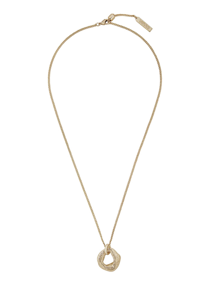 Delta Gold Open Pendant Necklace