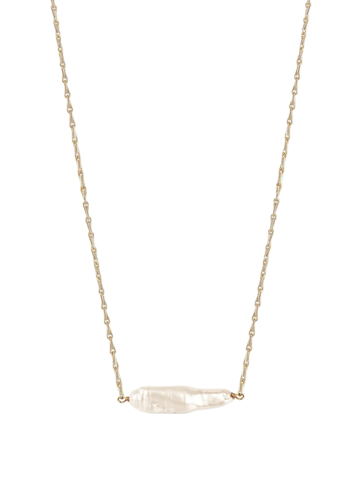 Grace Gold Freshwater Pearl Pendant Necklace