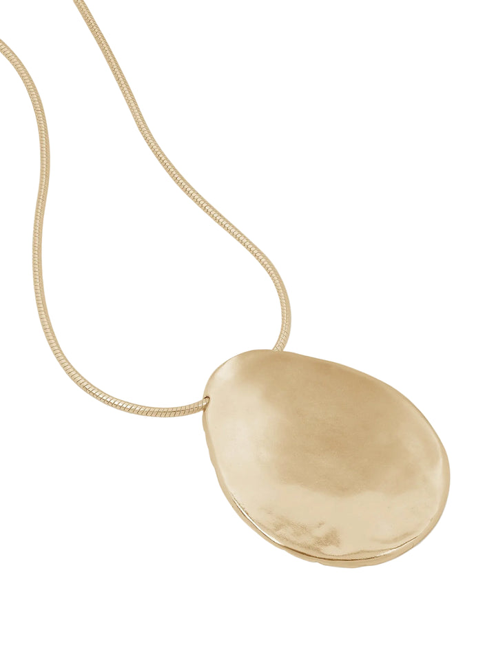 Terrain Gold Reversible Stone Pendant Necklace