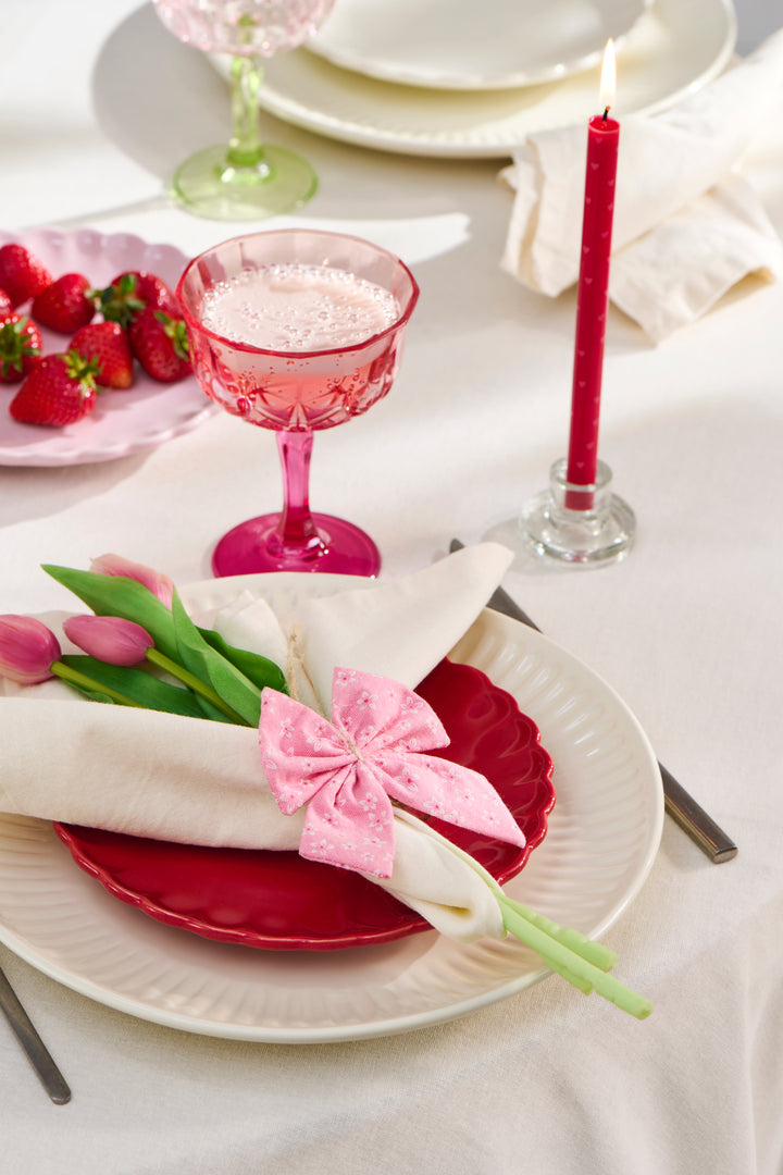 Clear Glass Taper Candle Holder for 1.3cm Candles
