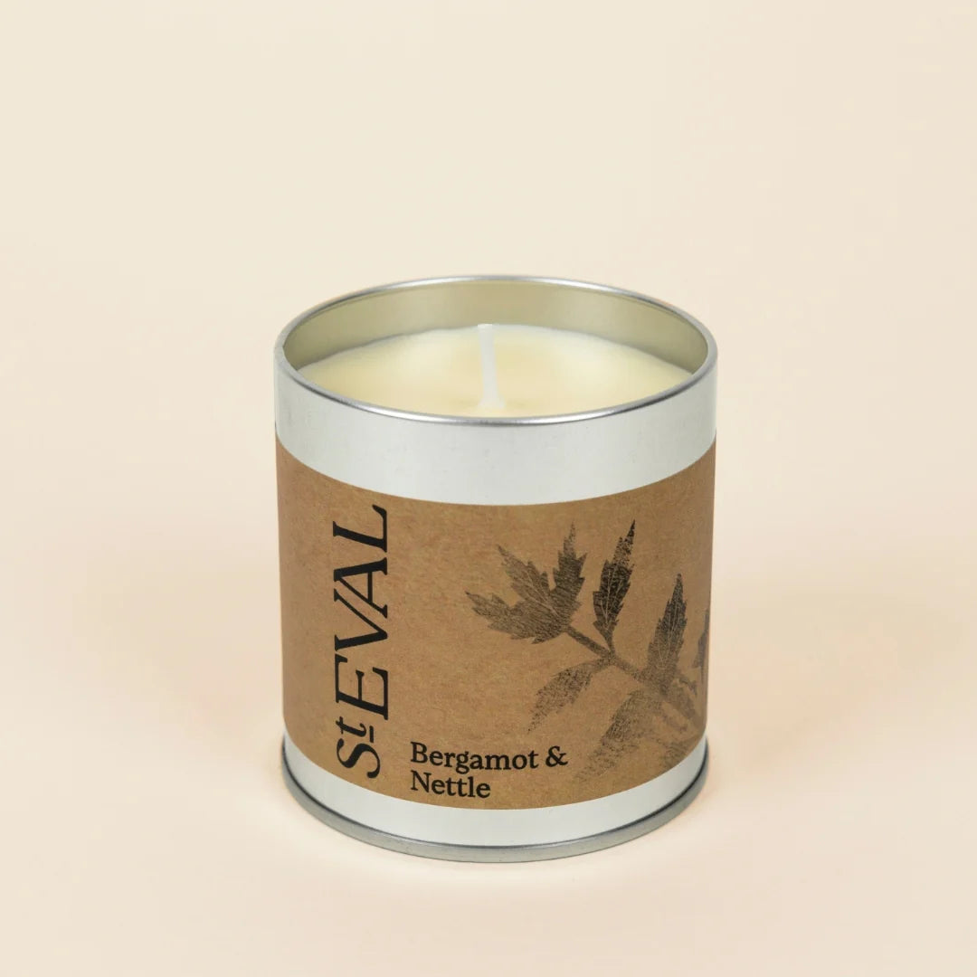 St Eval Bergamot &amp; Nettle Tin Candle