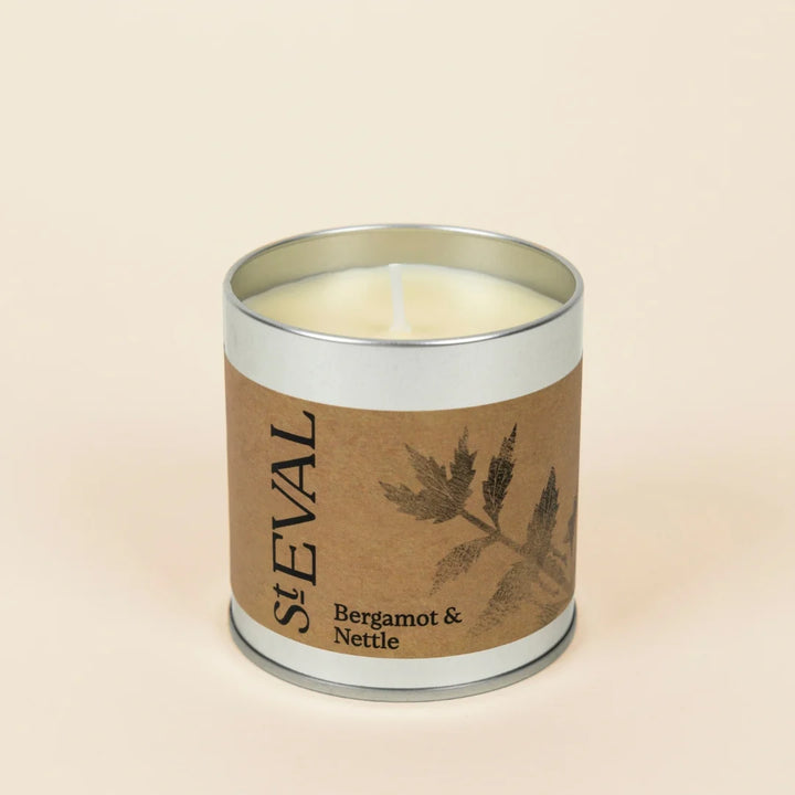 St Eval Bergamot &amp; Nettle Tin Candle