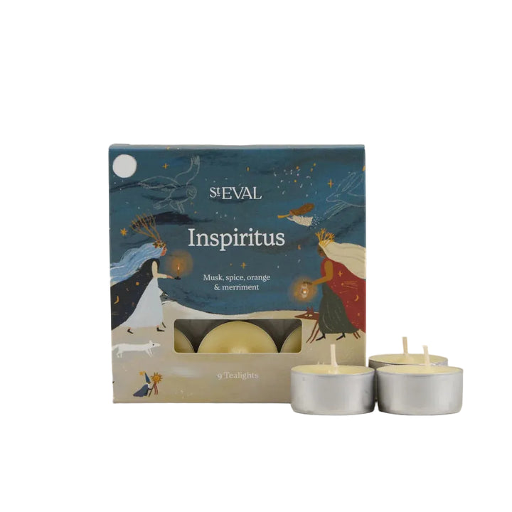 Christmas Inspiritus Scented Tealights - Tray of 9