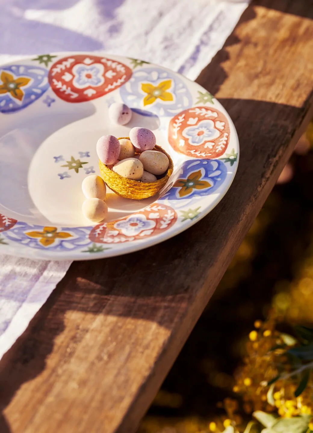 Emma Bridgewater Easter Egg Hunt Medium Dinner Plate 8.5 Inch