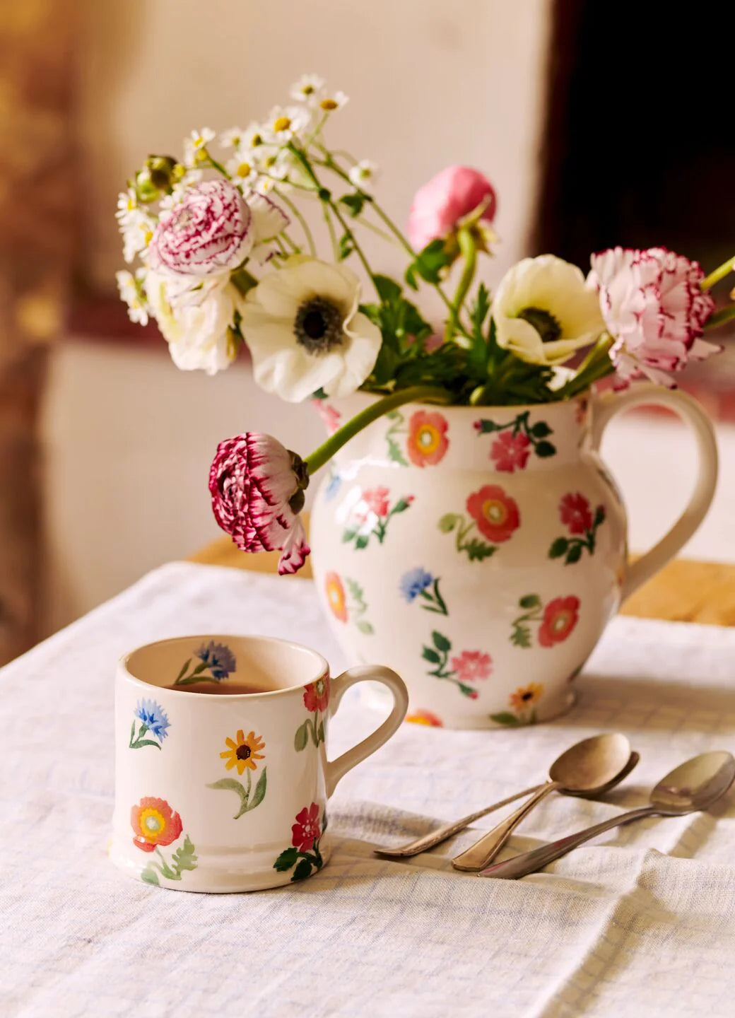 Emma Bridgewater Poppies &amp; Pinks Small Mug