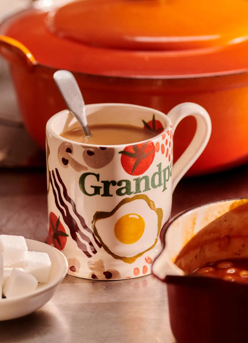 Emma Bridgewater Breakfast Grandpa 1/2 Pint Mug