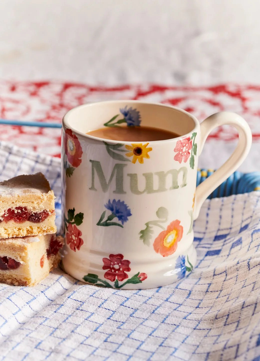 Emma Bridgewater Poppies &amp; Pinks Mum ½ Pint Mug