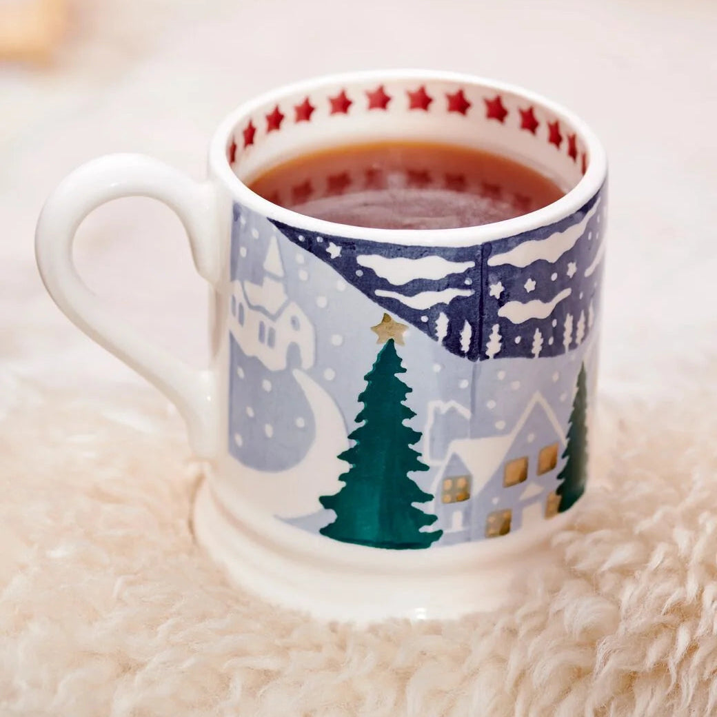 Christmas Icons Winter Village 1/2 Pint Mug