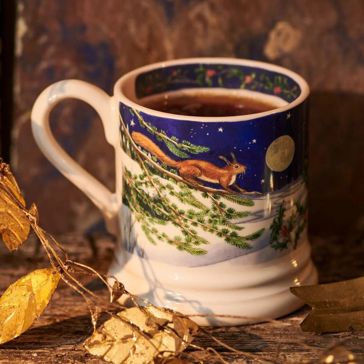 Midnight Squirrel 1/2 Pint Mug