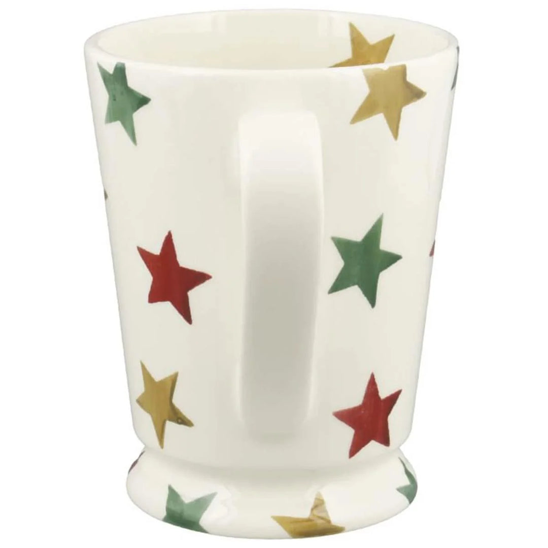 Emma Bridgewater Red, Green &amp; Gold Stars Cocoa Mug