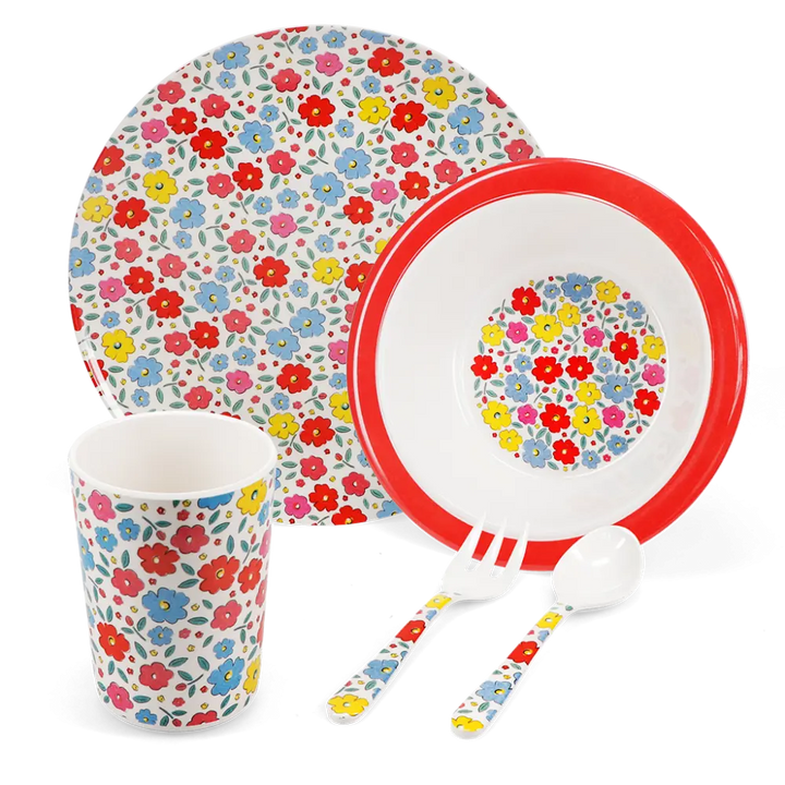 Childrens melamine dinner set (5 pieces) - Tilde