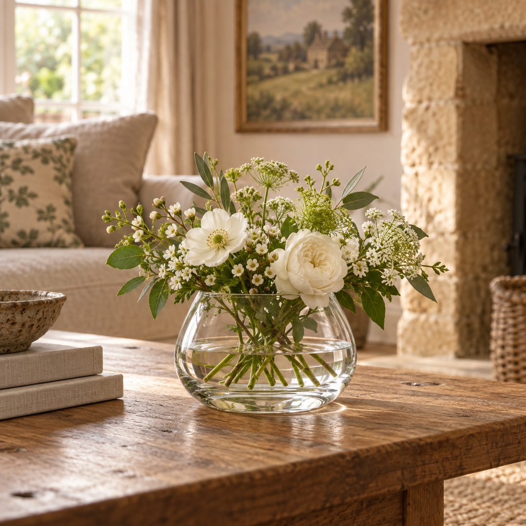 Low Table Arrangement Vase - H11.5cm