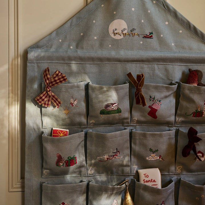 Cosy Christmas Fabric Advent Calendar