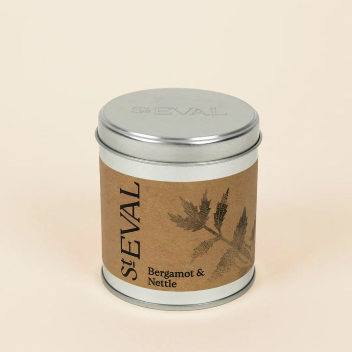 St Eval Bergamot &amp; Nettle Tin Candle