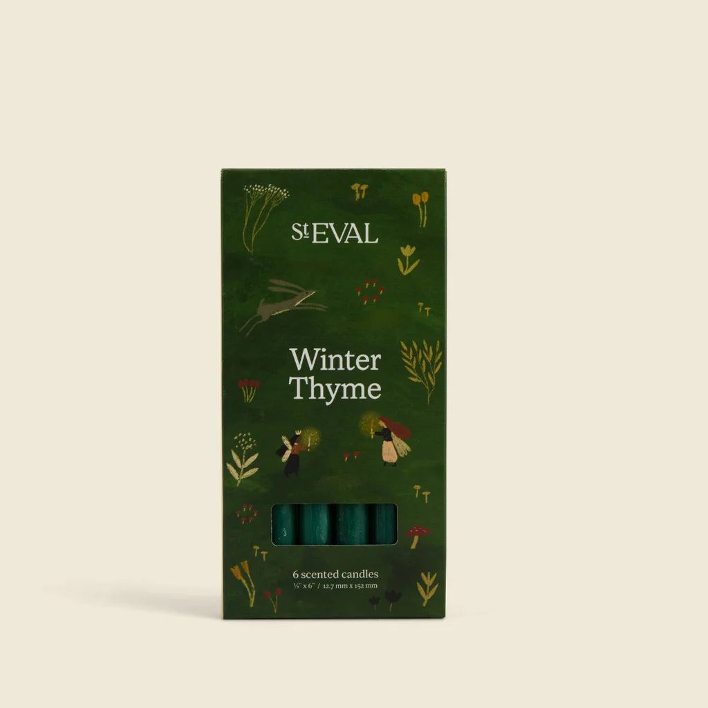 Christmas Winter Thyme Mini Candles
