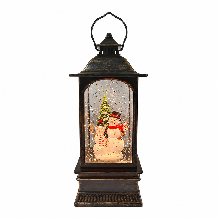LED Christmas Spinner Lantern - 22cm (3 Assorted Designs)