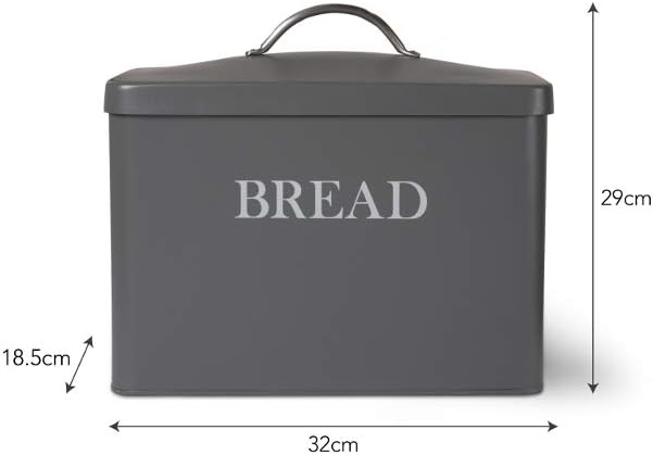 Borough Bread Box Charcoal