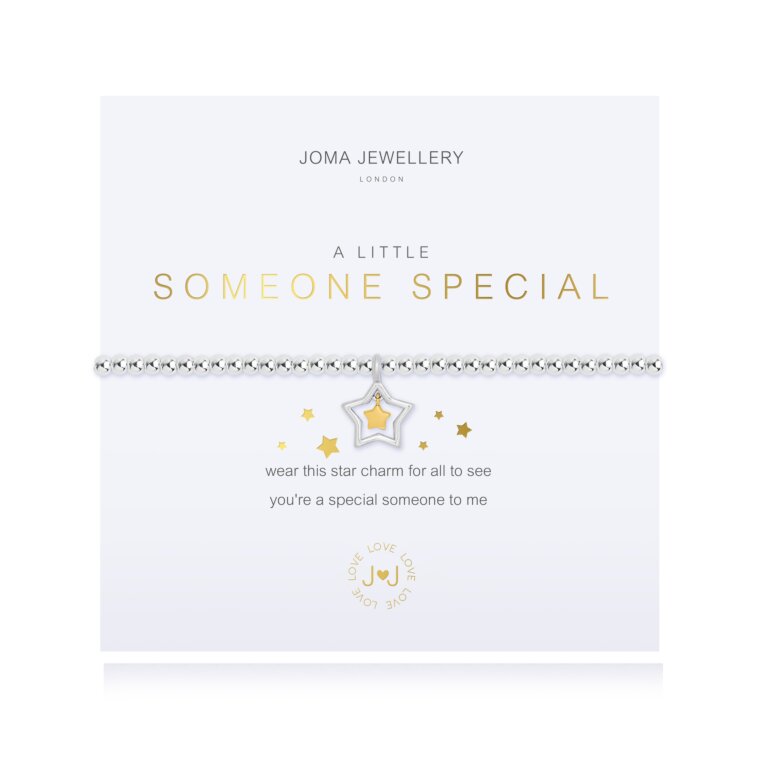 Joma Jewellery 'Someone Special' bracelet featuring delicate chain and charm, perfect for gifting or everyday wear.