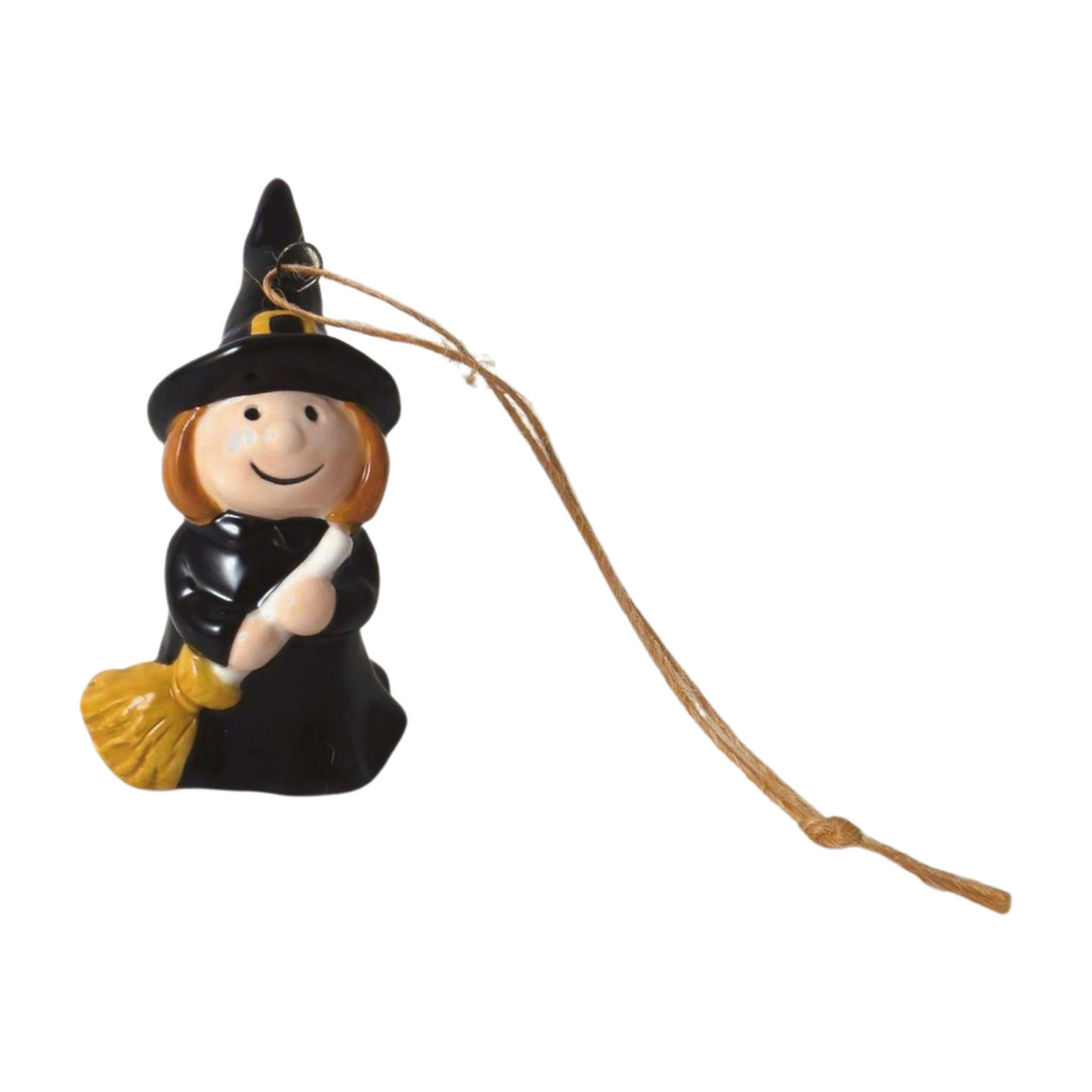 Ceramic Witch Tree Decoration