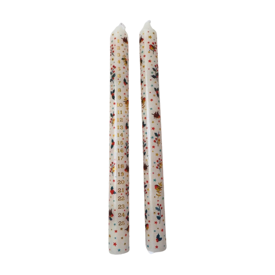 Robin Advent Candle
