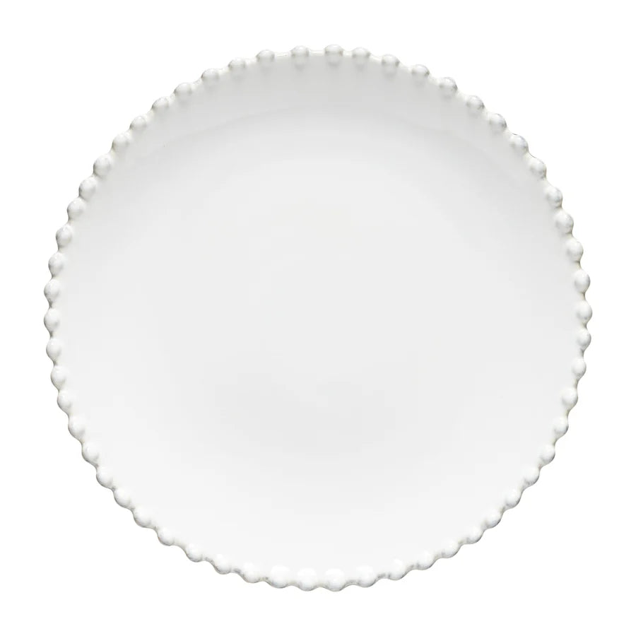 Pearl White Side Plate - 22cm