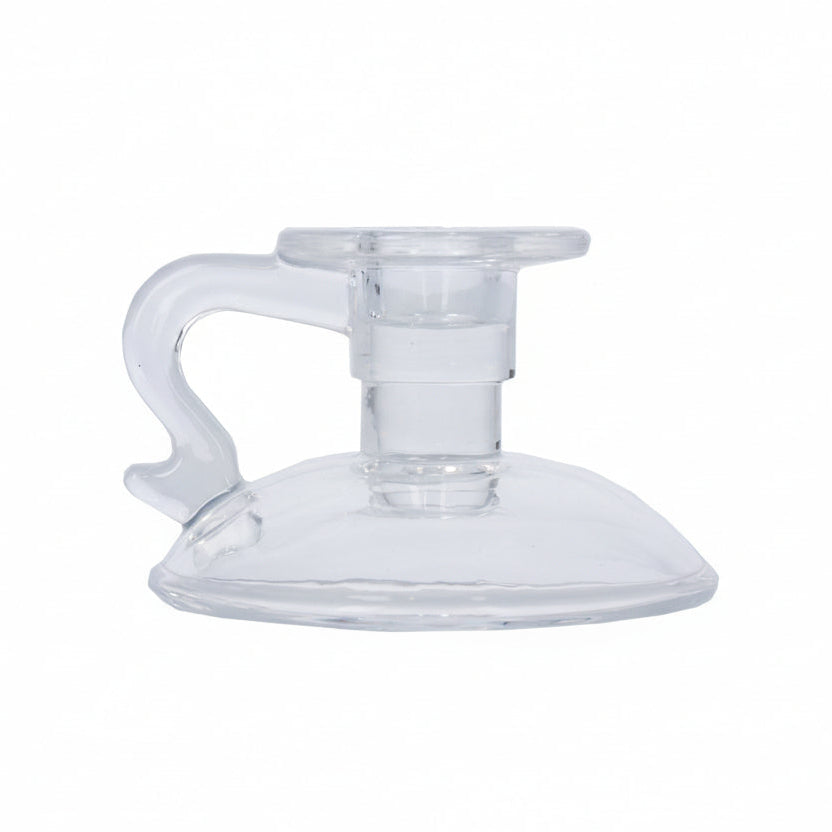 Clear glass Willie Winkie candle holder by Gisela Graham, featuring a decorative design perfect for home decor.