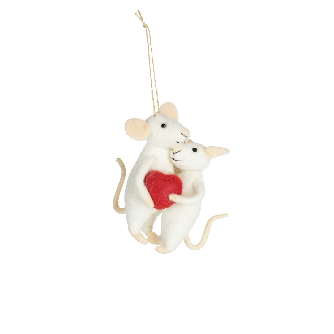 White Love Mice