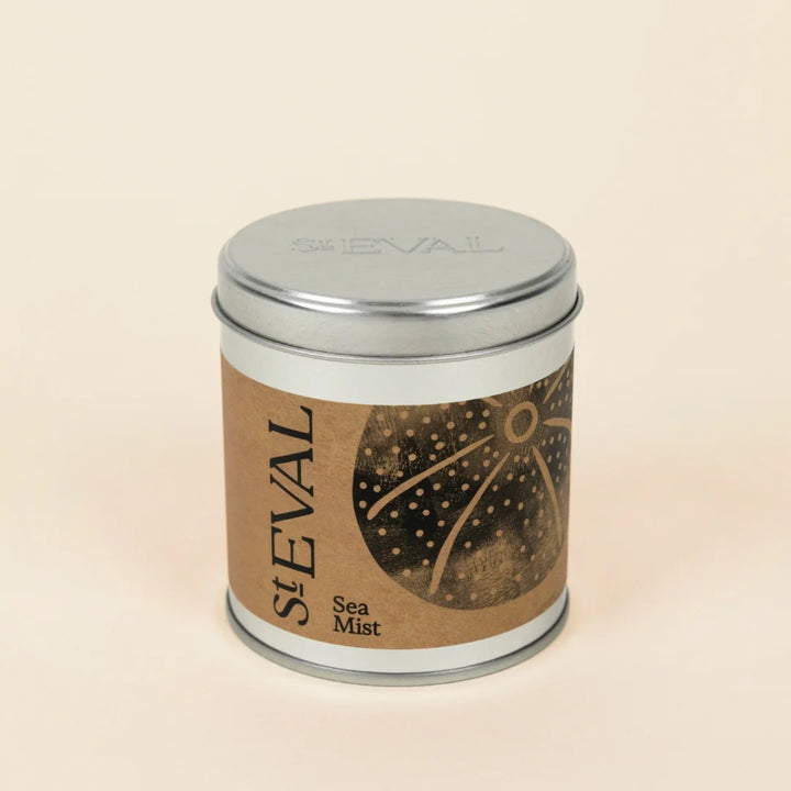 St Eval Sea Mist Tin Candle