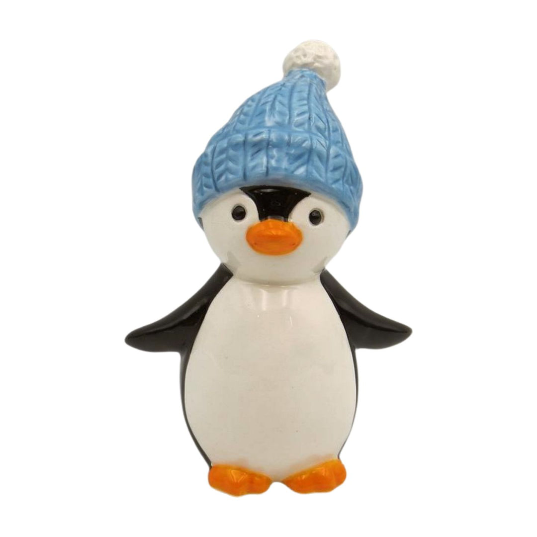 Penguin with Blue Hat Ornament - Small
