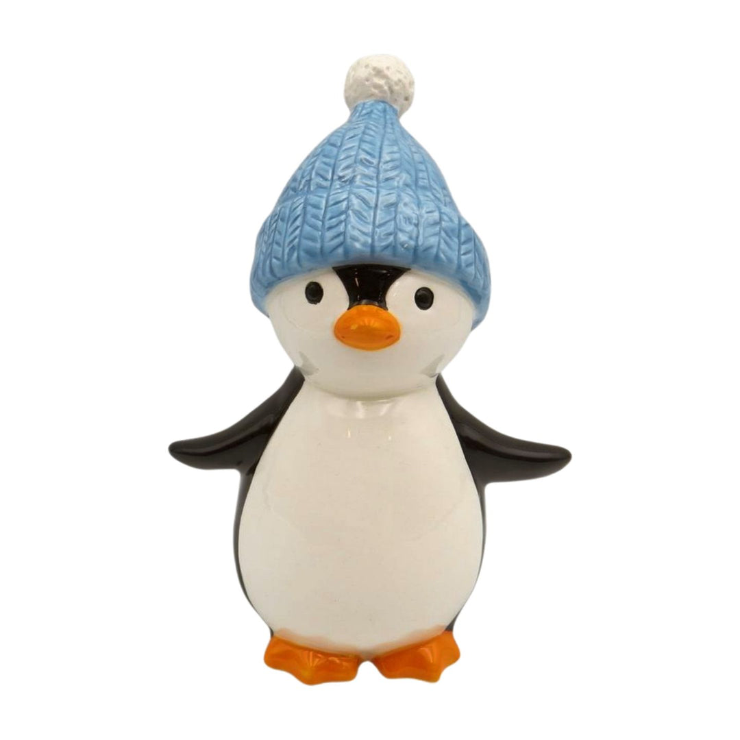 Penguin with Blue Hat Ornament - Large