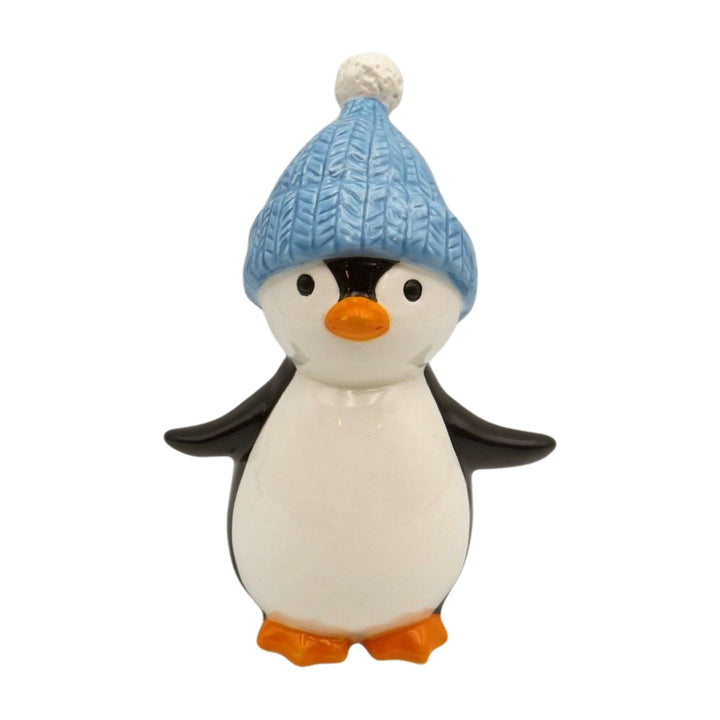 Penguin with Blue Hat Ornament - Large