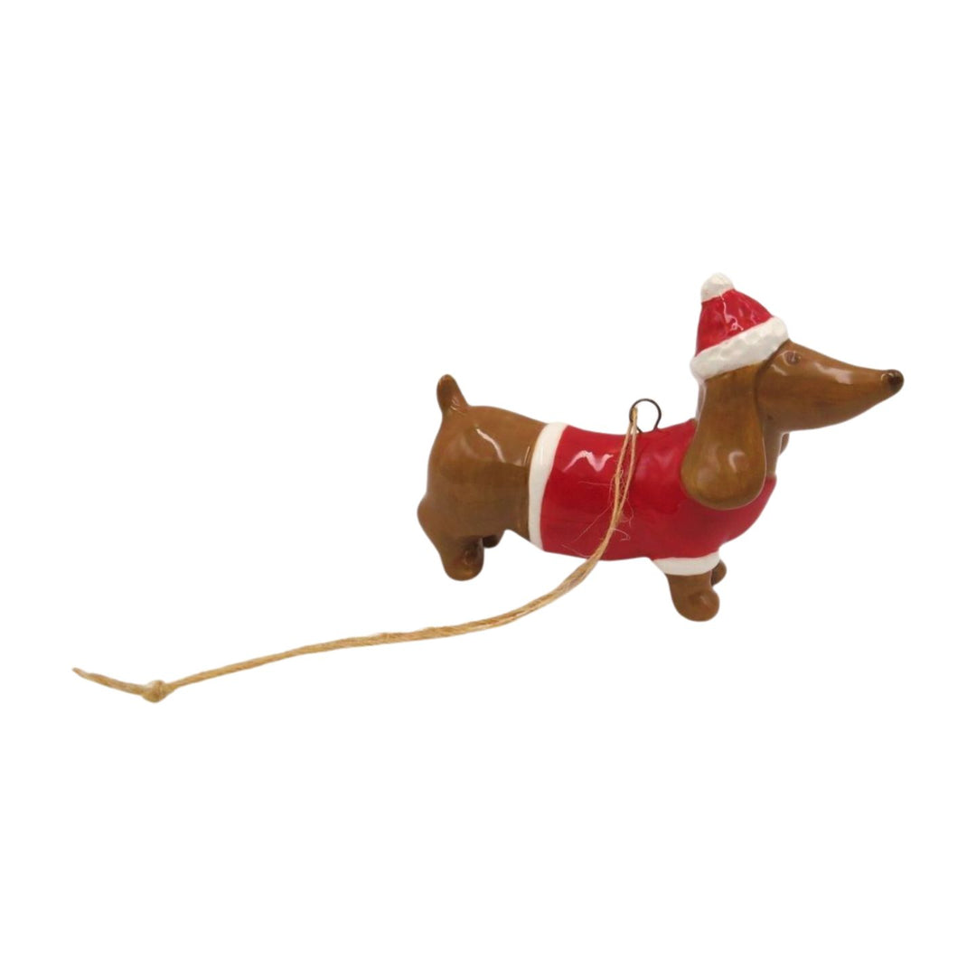 Sausage Dog Tree Decoration