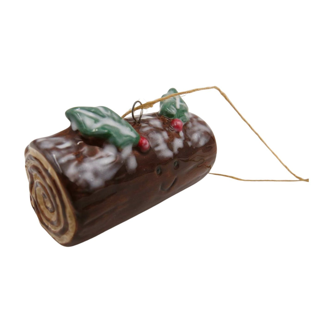 Chocolate Log Tree Decoration
