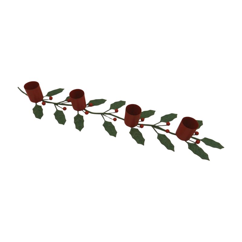 Holly Candleholder