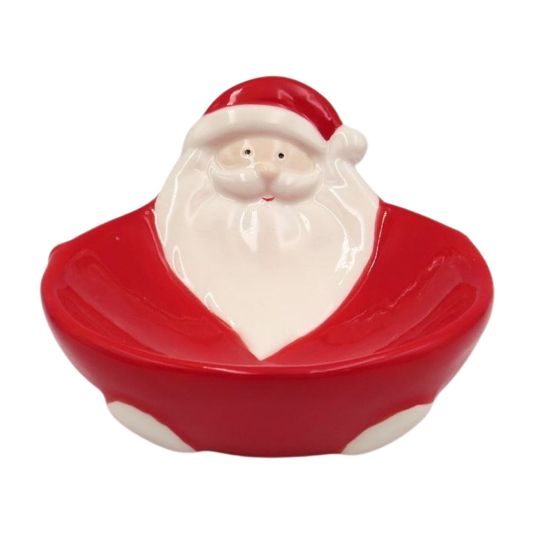 Ceramic Santa Bowl