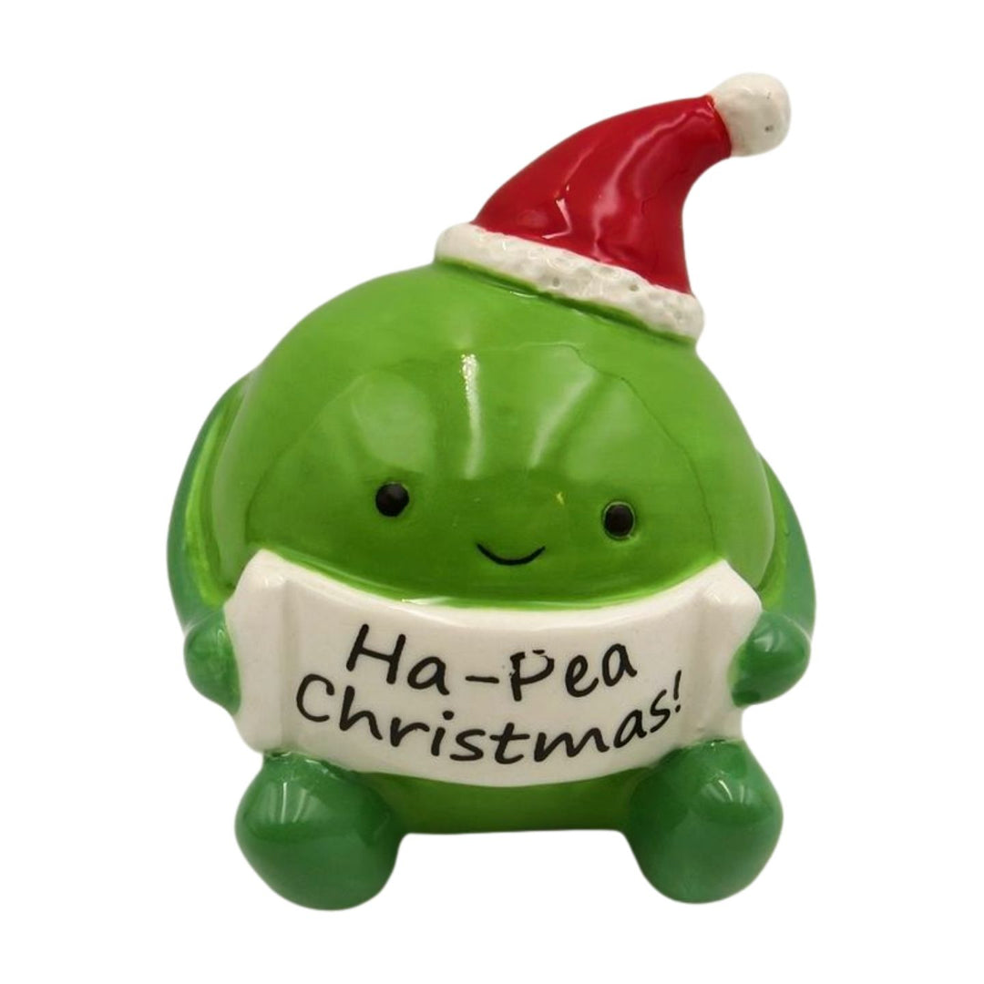 Sitting Ceramic Pea Decoration