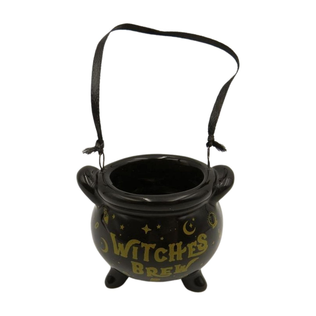 Ceramic Cauldron Tree Decoration