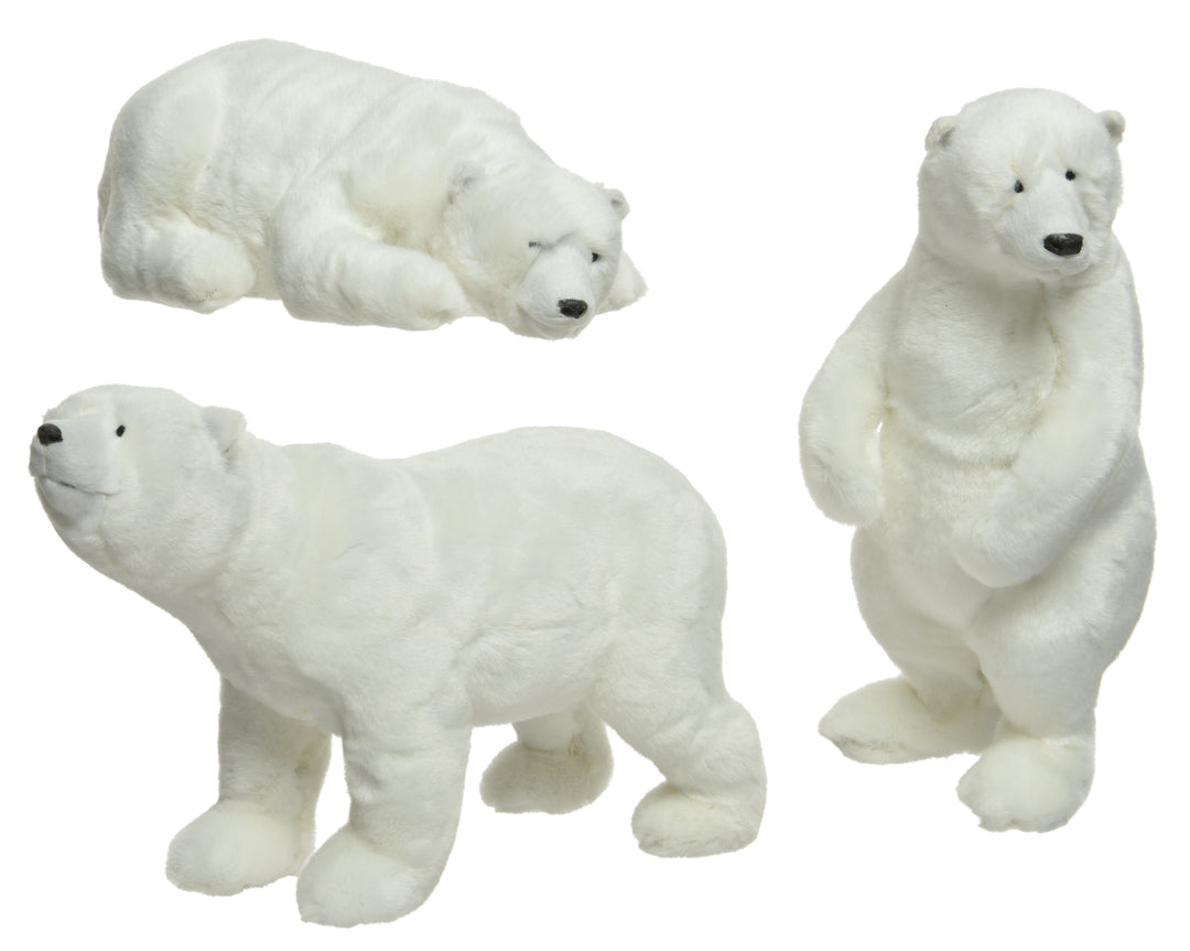Polar Bear Decorations - 3 Assorted Designs