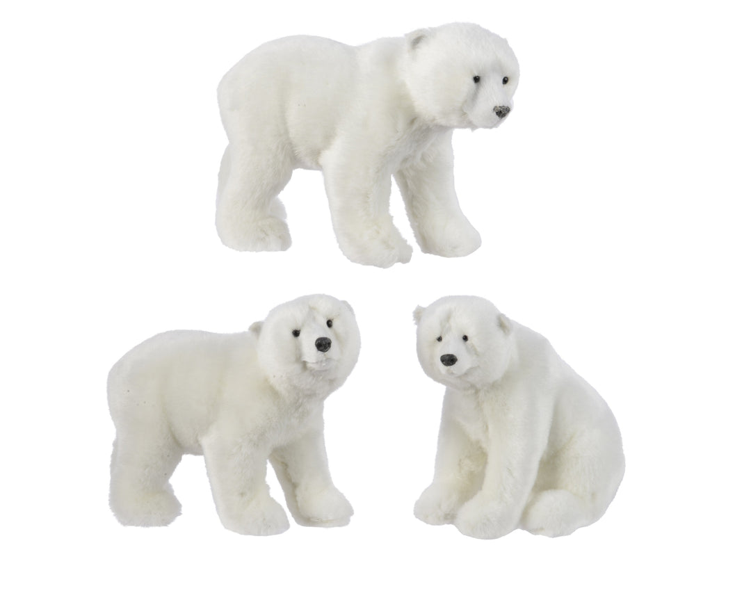 Polar Bear Decorations - 3 Assorted Designs