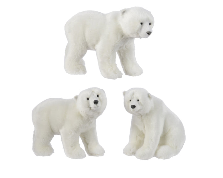 Polar Bear Decorations - 3 Assorted Designs