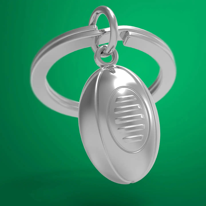 Rugby Ball Keyring