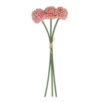 Mini Ball Chrysanthemum Pick Faux Flower - Pink