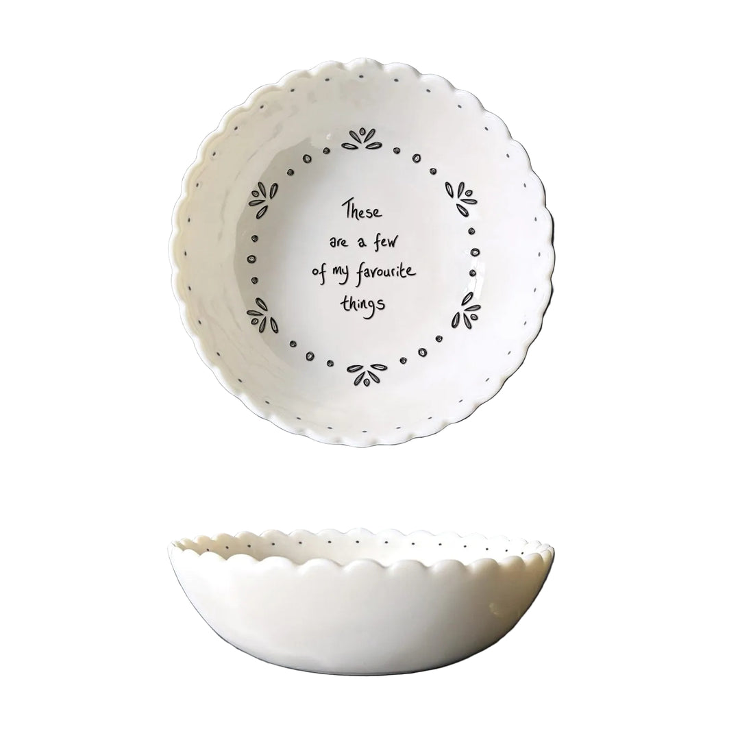 East of India Scallop Bowl – ‘A Few of My Favourite Things’