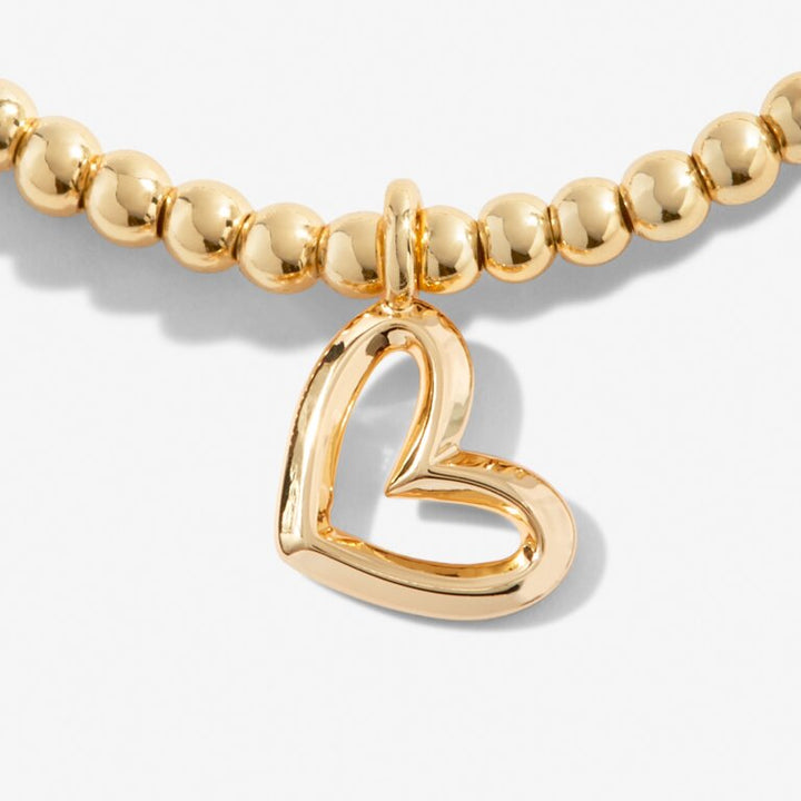 Gold birthday girl bracelet by Joma Jewellery featuring a delicate charm and elegant design.