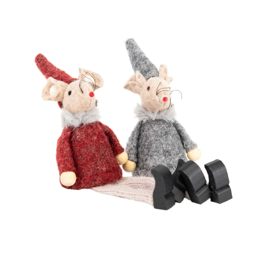 Shelf Sitting Mouse 14cm | Assorted Design