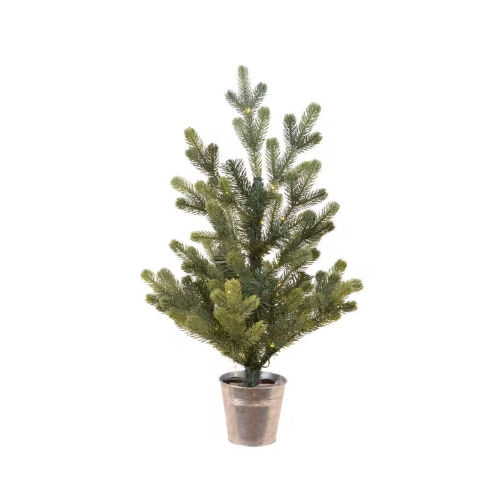 75cm Pre-Lit Mini Christmas Tree