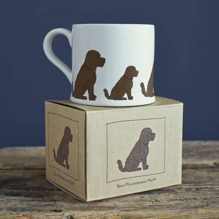 Sweet William Chocolate Cockapoo mug featuring a cute dog design from Cornucopia Home and Gift.